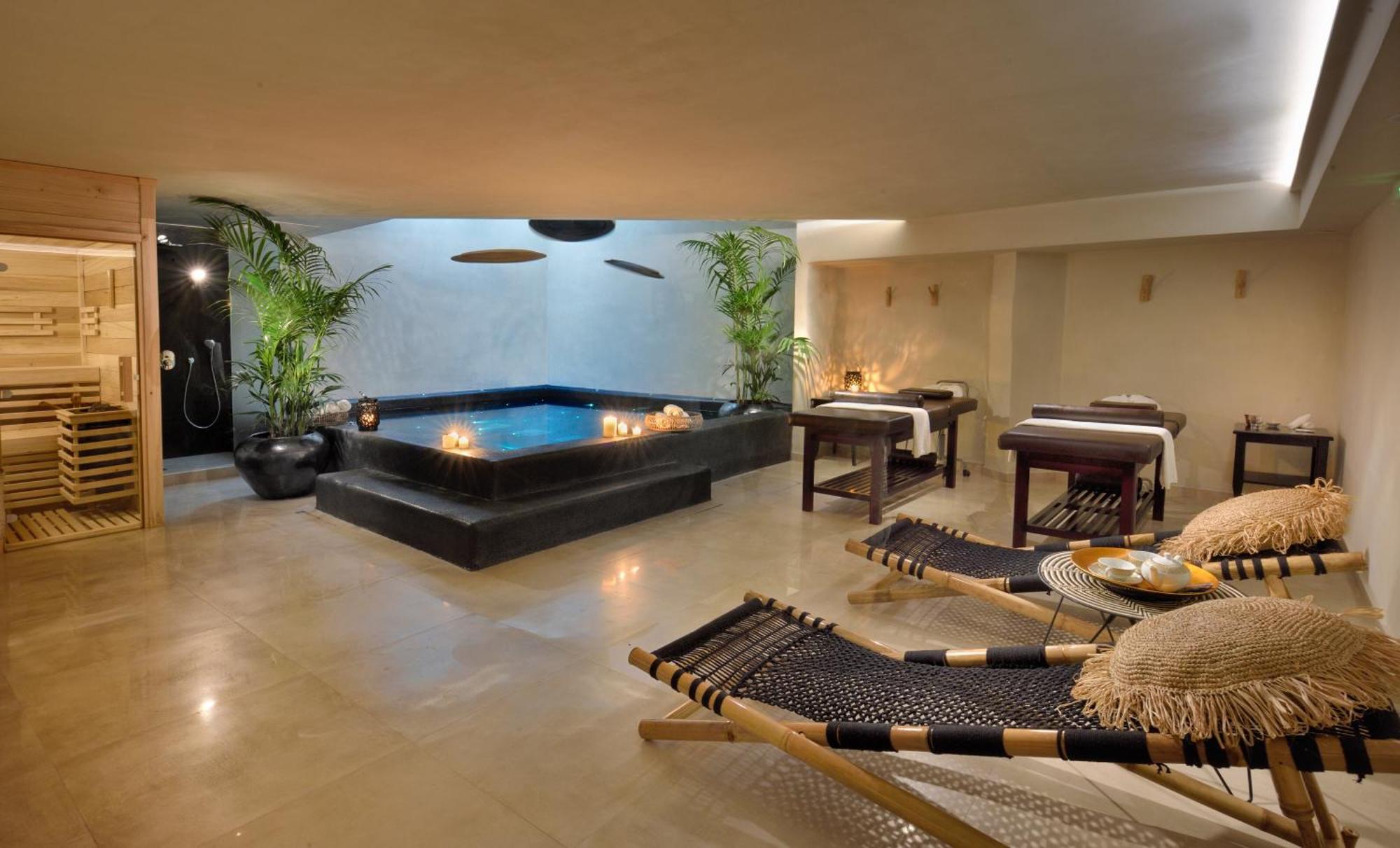 Saint John Hotel Villas & Spa Agios Ioannis Diakoftis Dış mekan fotoğraf Spa at the InterContinental Madrid
